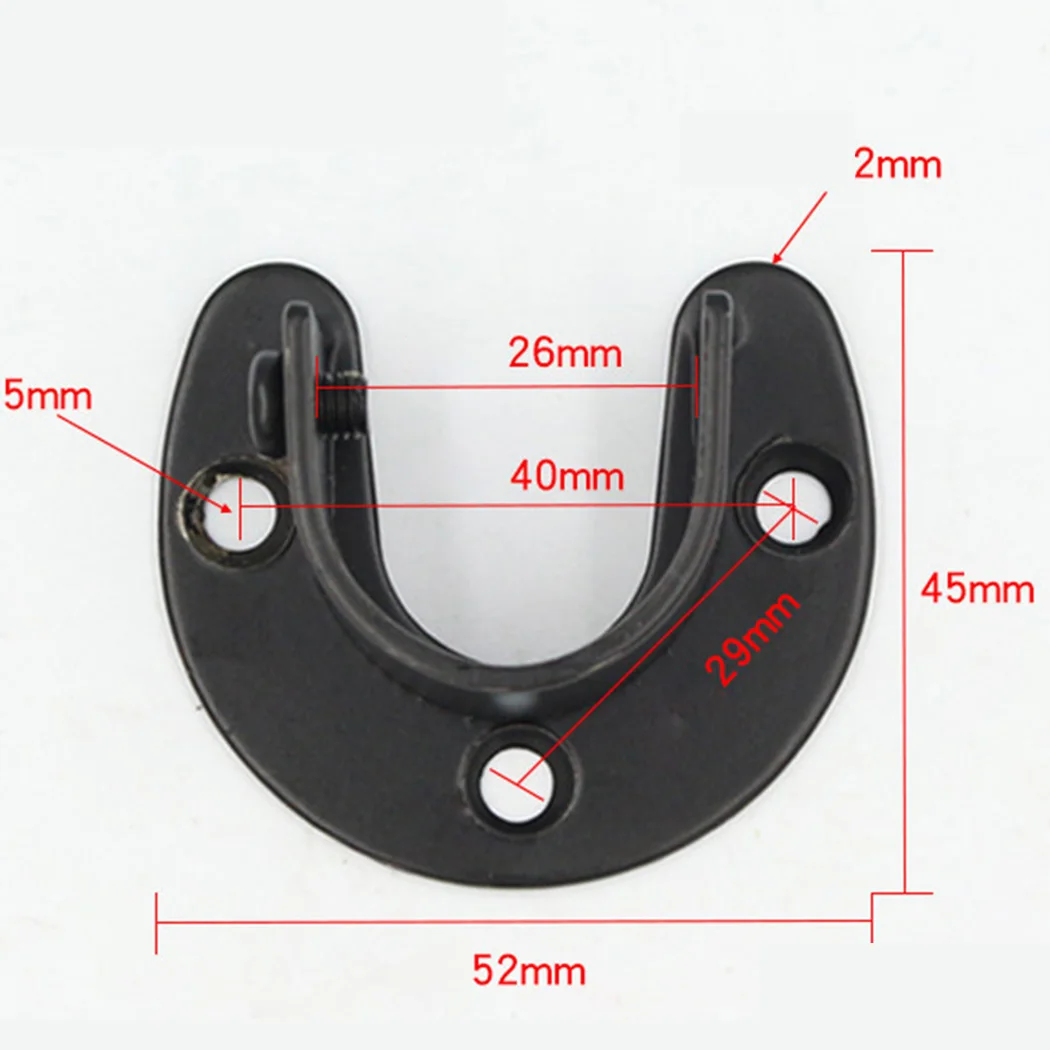 Rod Closet Bracket Support End Flange Holder Lever Pole Sockets Stainless Steel U Shaped 2Pack Black Heavy Duty
Rod Closet Bracket Support End Flange Holder Lever Pole Sockets Stainless Steel U Shaped 2Pack Black Heavy Duty