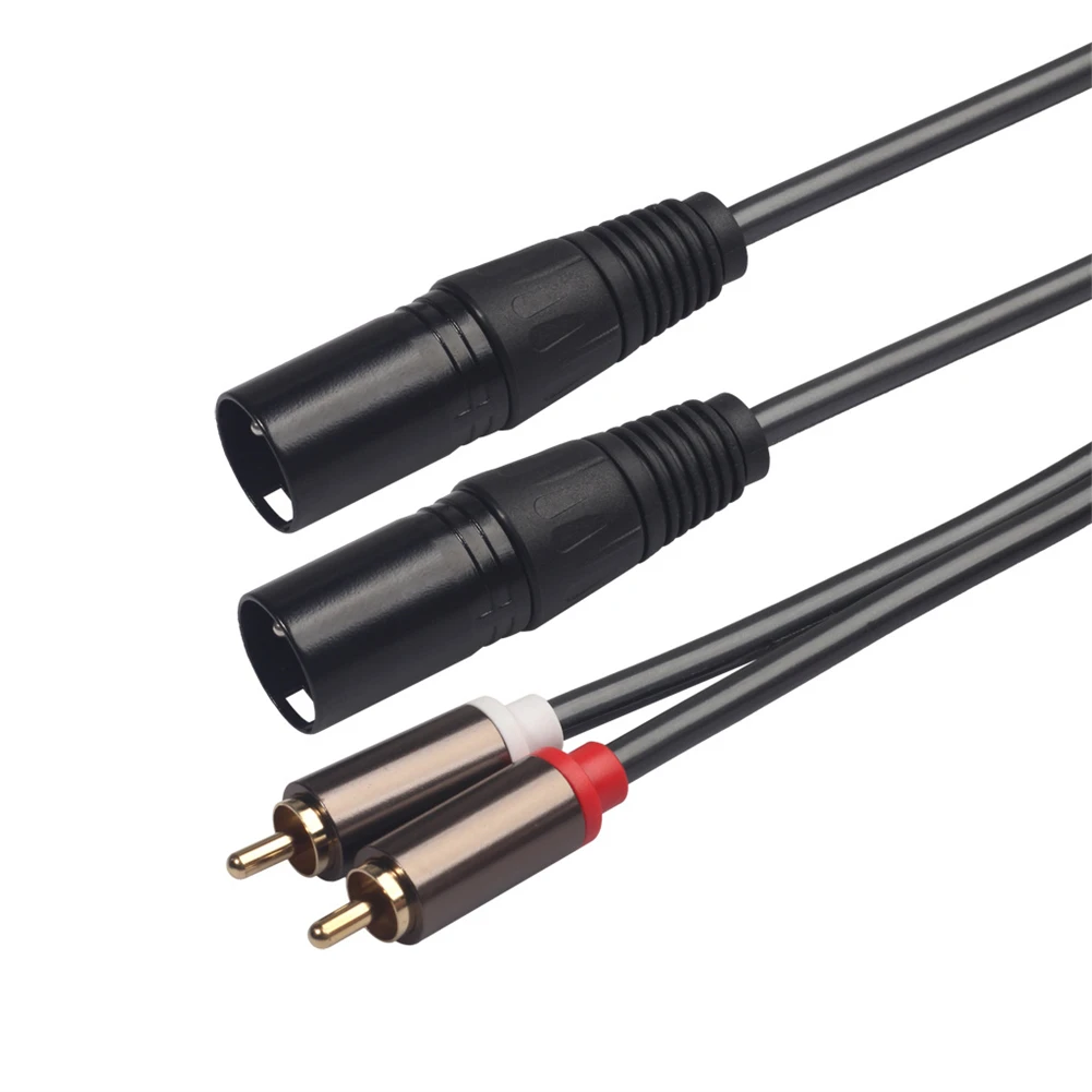 1.5M Dual XLR Male To 2RCA Male Audio Cable Adapter For Amplifier Mixer Speakers 1 Meter 5 Gold-plated Double Lotus Pro Audio
1.5M Dual XLR Male To 2RCA Male Audio Cable Adapter For Amplifier Mixer Speakers 1 Meter 5 Gold-plated Double Lotus Pro Audio