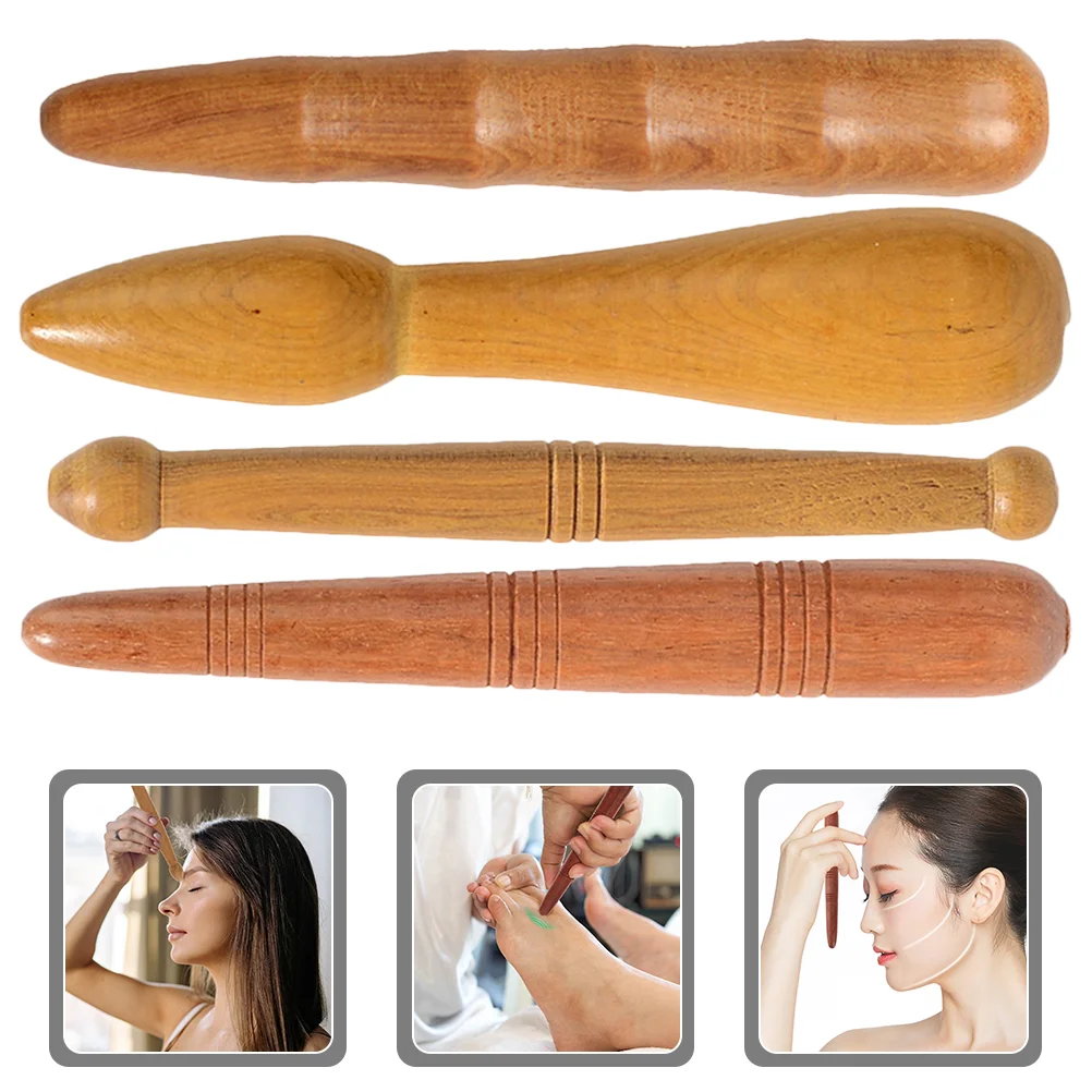 4 Pcs Wooden Acupuncture Stick Professional Pelma Massager Acupressure Rod Foot Health Care Tool Bar Manual Point Feet
4 Pcs Wooden Acupuncture Stick Professional Pelma Massager Acupressure Rod Foot Health Care Tool Bar Manual Point Feet