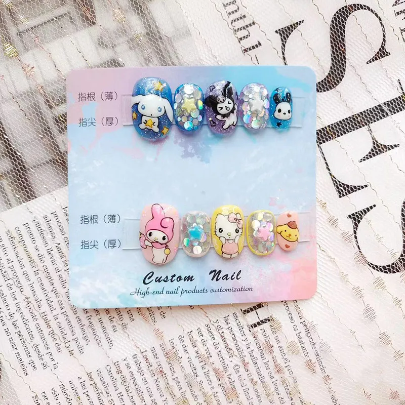Sanrioed Hello kitty Kuromi Cinnamoroll Мультяшные куклы ручной работы трехмерные наклейки на ногти аниме игрушка для девочек подарок
Sanrioed Hello kitty Kuromi Cinnamoroll Мультяшные куклы ручной работы трехмерные наклейки на ногти аниме игрушка для девочек подарок