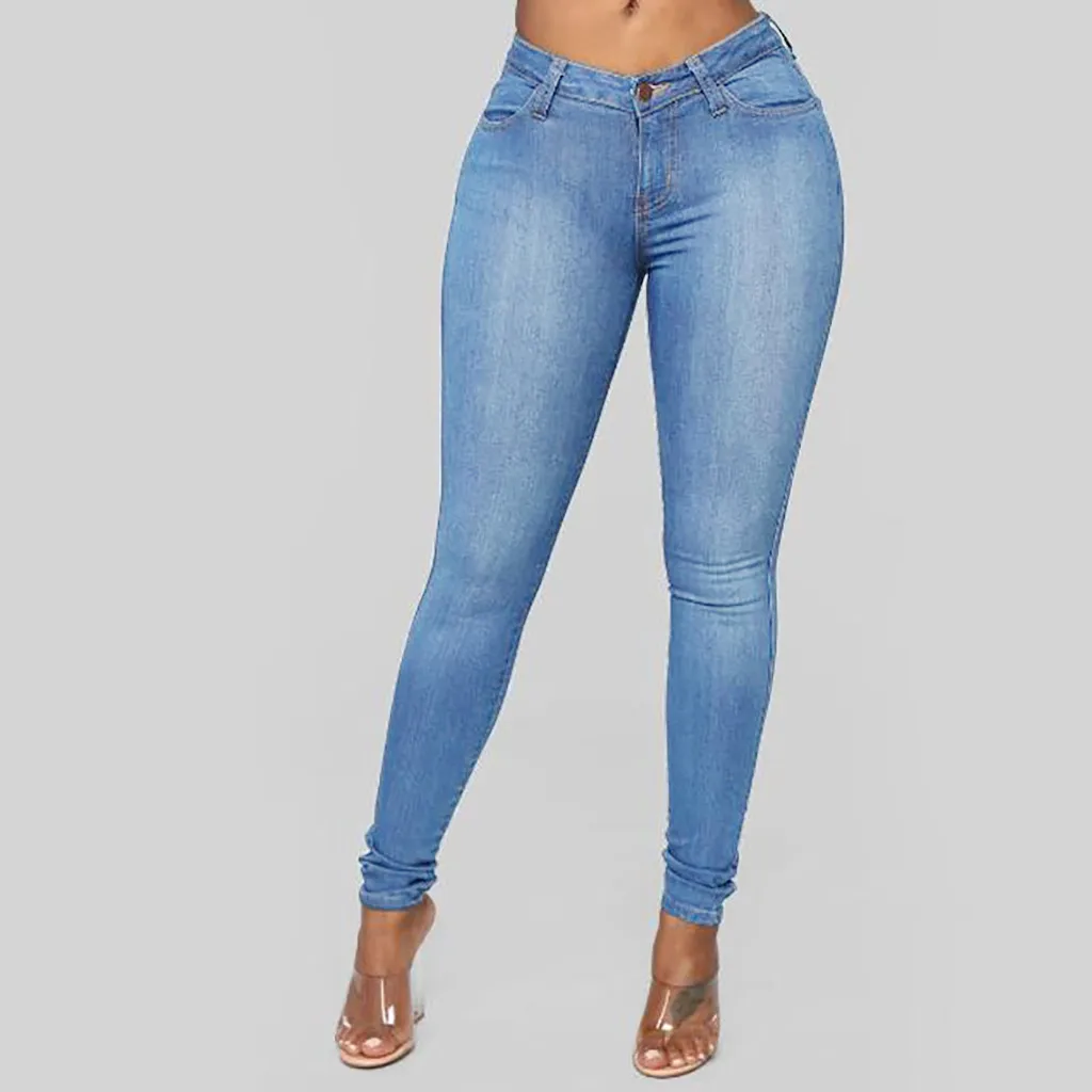 Nice Female Pencil Jeans Tight Trousers Summer Autumn Women Elastic Full Length Pants Candy High Waist Zipper Slim Fit Skinny
Nice Female Pencil Jeans Tight Trousers Summer Autumn Women Elastic Full Length Pants Candy High Waist Zipper Slim Fit Skinny
