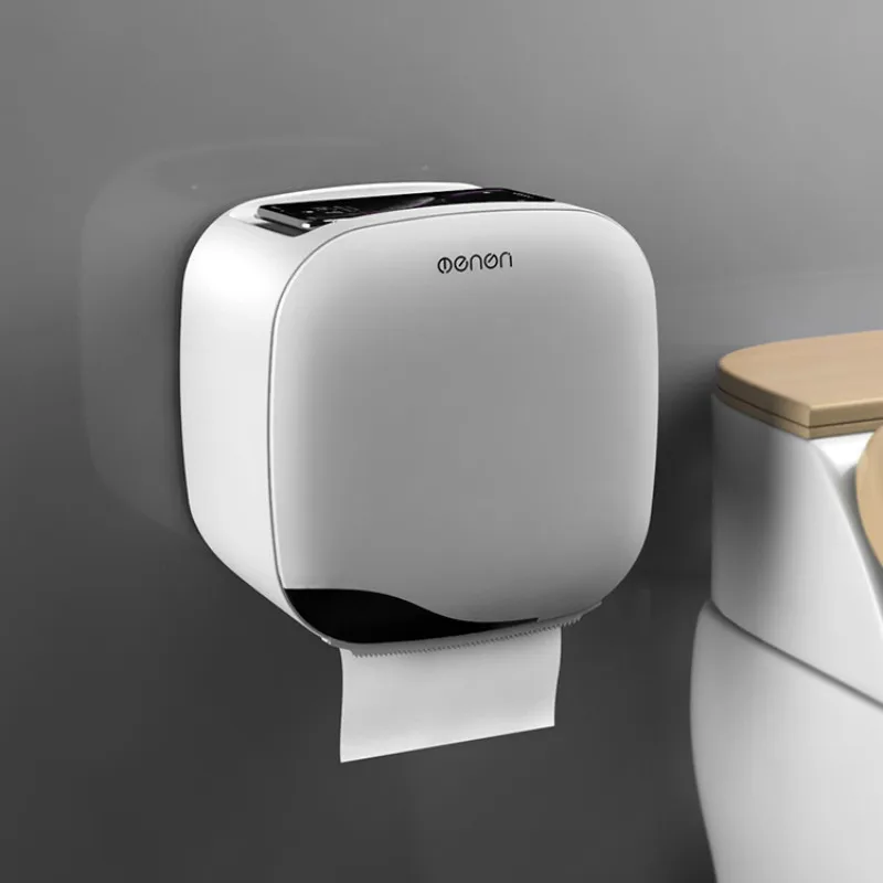 Waterproof toilet paper box roll paper tube Wall-mounted toilet paper holder tissue box Bathroom storage box finishing bag WY606
Waterproof toilet paper box roll paper tube Wall-mounted toilet paper holder tissue box Bathroom storage box finishing bag WY606