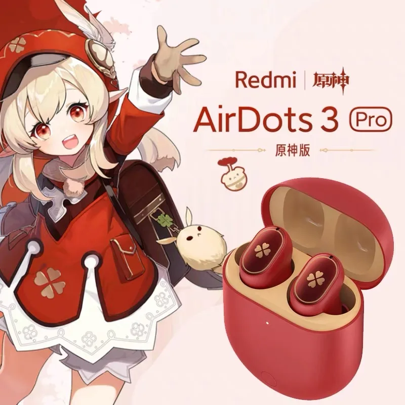 New Xiaomi Klee Genshin Impact Redmi Airdots 3 Pro Bluetooth Earphones Gaming Headset With Mic Low Delay Active Noise Reduction
New Xiaomi Klee Genshin Impact Redmi Airdots 3 Pro Bluetooth Earphones Gaming Headset With Mic Low Delay Active Noise Reduction