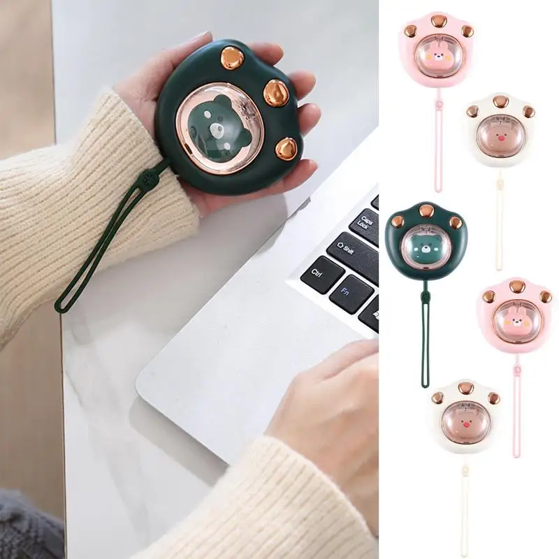 

Mini Hand Warmers USB Rechargeable Electric Hand Warmer Portable Cat Claw Shaped Hand Warmer For Winters Outdoor Traveling