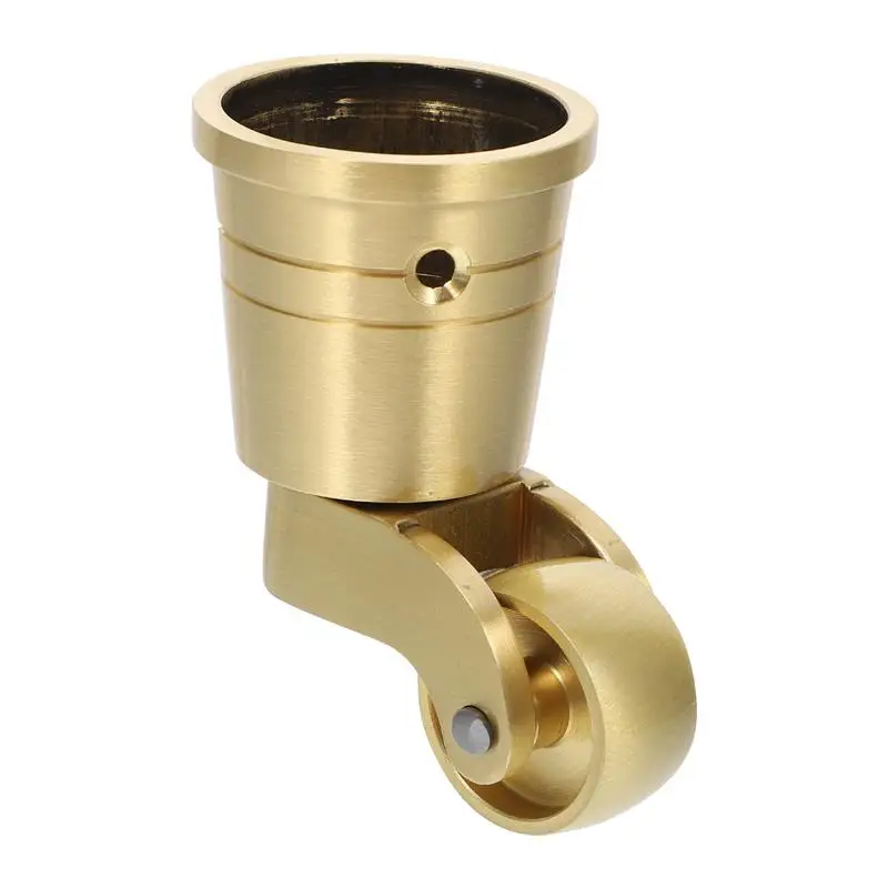 1pc Universal Brass Casters Wheels Furniture Caster Office Chair Legs Replacement Swivel Stem Inserts Pulley Sofa Chairs Cup
1pc Universal Brass Casters Wheels Furniture Caster Office Chair Legs Replacement Swivel Stem Inserts Pulley Sofa Chairs Cup