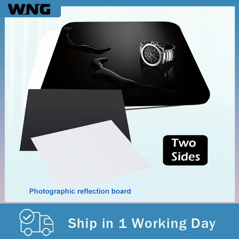 20/30/40CM Photographic Reflection Board Plastic Board Acrylic White Black Background Studio Accessory Photo Display Board
20/30/40CM Photographic Reflection Board Plastic Board Acrylic White Black Background Studio Accessory Photo Display Board