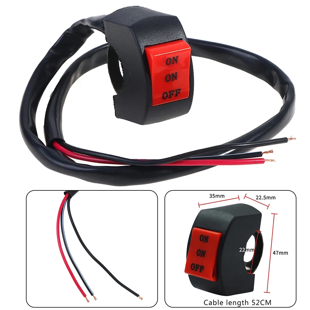 Handlebar Switch ON/OFF Switch 2-25cm/ 7/8\\\\\\\" 22mm DC12V/10A Plastic Universal Motorcycle Brand New Easy Oparate
Handlebar Switch ON/OFF Switch 2-25cm/ 7/8\\\\\\\" 22mm DC12V/10A Plastic Universal Motorcycle Brand New Easy Oparate
