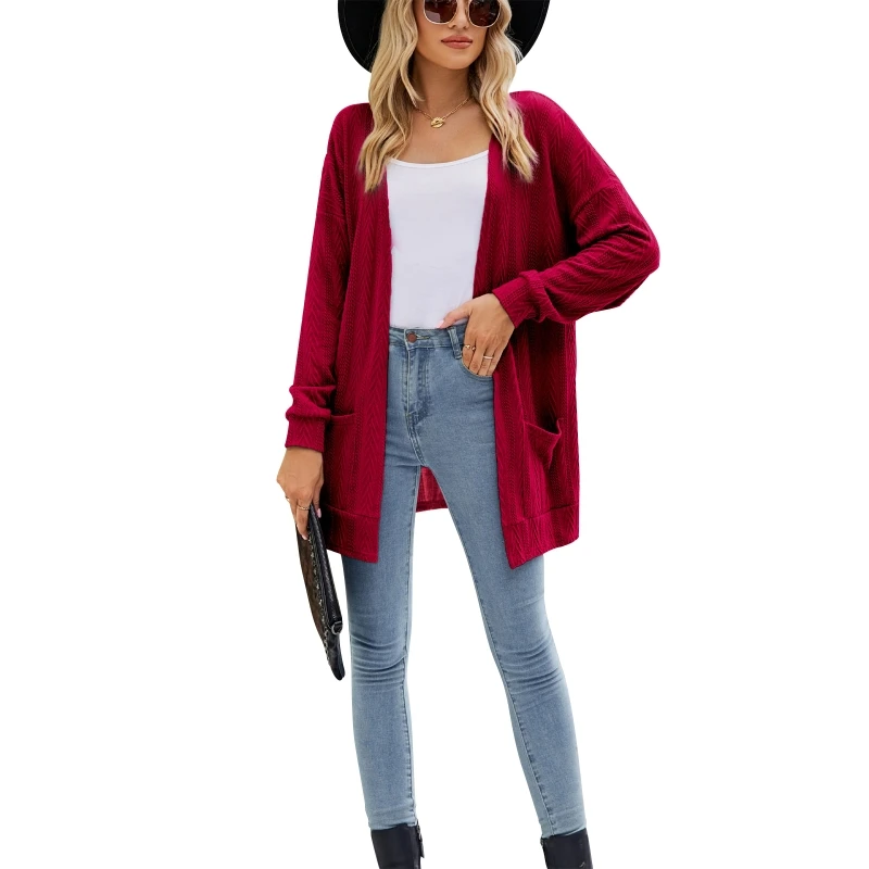 Women Casual Long Sleeve Long Sweaters Tops Autumn Winter Fashion Loose Cardigan L5YB
Women Casual Long Sleeve Long Sweaters Tops Autumn Winter Fashion Loose Cardigan L5YB