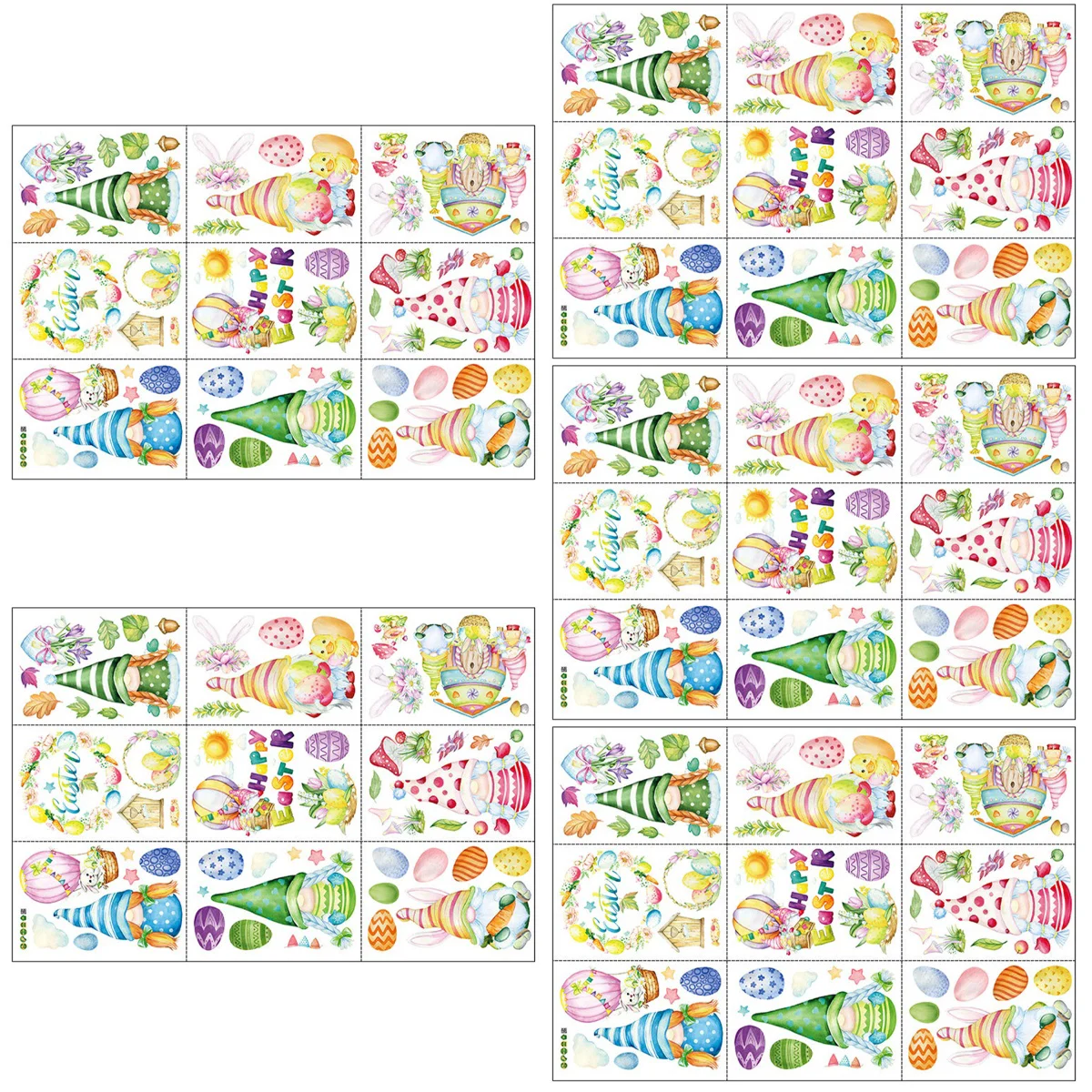 5 Sets Static Decorative Window Sticker Easter Window Decals Easter Stickers Decor Party Window Sticker
5 Sets Static Decorative Window Sticker Easter Window Decals Easter Stickers Decor Party Window Sticker