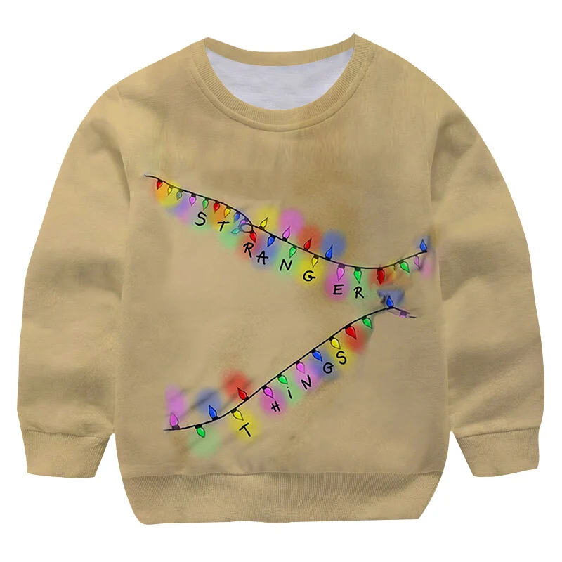 Autumn Winter Boys Girls Stranger Things Sweatershirts O-neck long-sleeved Cartoon Stranger Things 4 Warm Children Clothing
Autumn Winter Boys Girls Stranger Things Sweatershirts O-neck long-sleeved Cartoon Stranger Things 4 Warm Children Clothing
