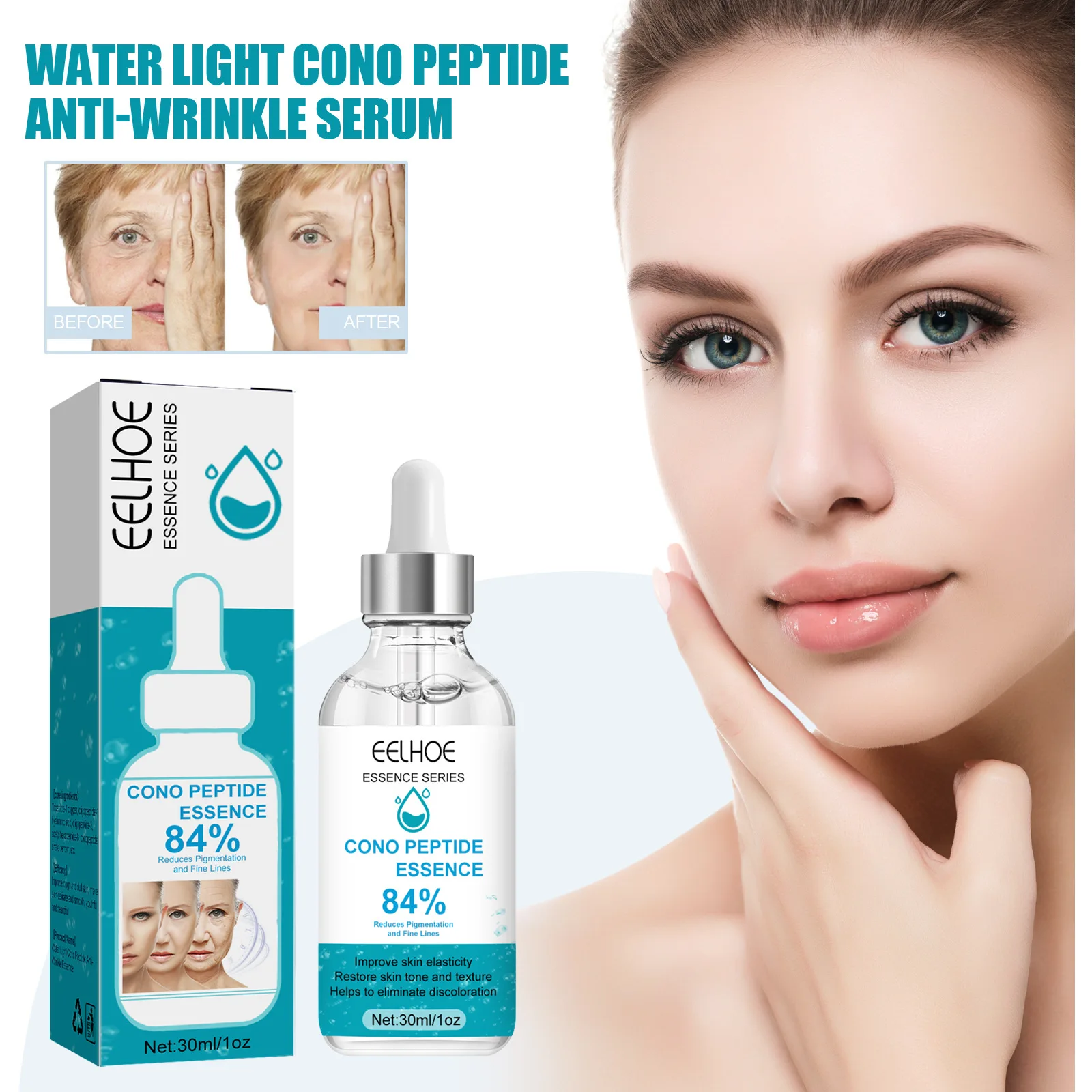 Hyaluronic Acid For Face Serum Anti Aging Wrinkle Remover Lifting Moisturizing Tightening Korean Beauty Skin Care Products 30ml
Hyaluronic Acid For Face Serum Anti Aging Wrinkle Remover Lifting Moisturizing Tightening Korean Beauty Skin Care Products 30ml