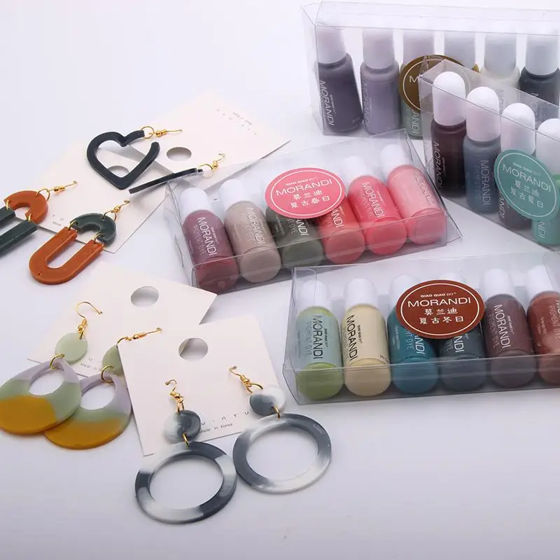 6PCS Set Morandi Pigment Liquid Colorant Resin Coloring Dye for DIY Candle Epoxy Resin Mold Craft Jewelry Making Tool 24Color
6PCS Set Morandi Pigment Liquid Colorant Resin Coloring Dye for DIY Candle Epoxy Resin Mold Craft Jewelry Making Tool 24Color