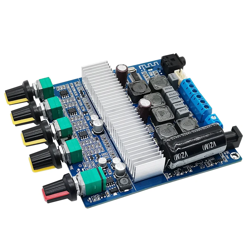 TPA3116 Subwoofer Amplifier Audio Board 2.1 HiFi Amplificador With/ Without Bluetooth 5.0 Power Amplifiers 2x50W+100W Amp Module
TPA3116 Subwoofer Amplifier Audio Board 2.1 HiFi Amplificador With/ Without Bluetooth 5.0 Power Amplifiers 2x50W+100W Amp Module