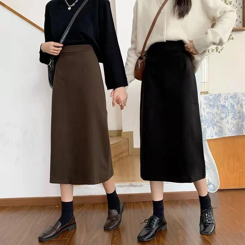 Korean women's skirt, solid color camp skirt, high waist, small and medium legs, zipper
Korean women's skirt, solid color camp skirt, high waist, small and medium legs, zipper