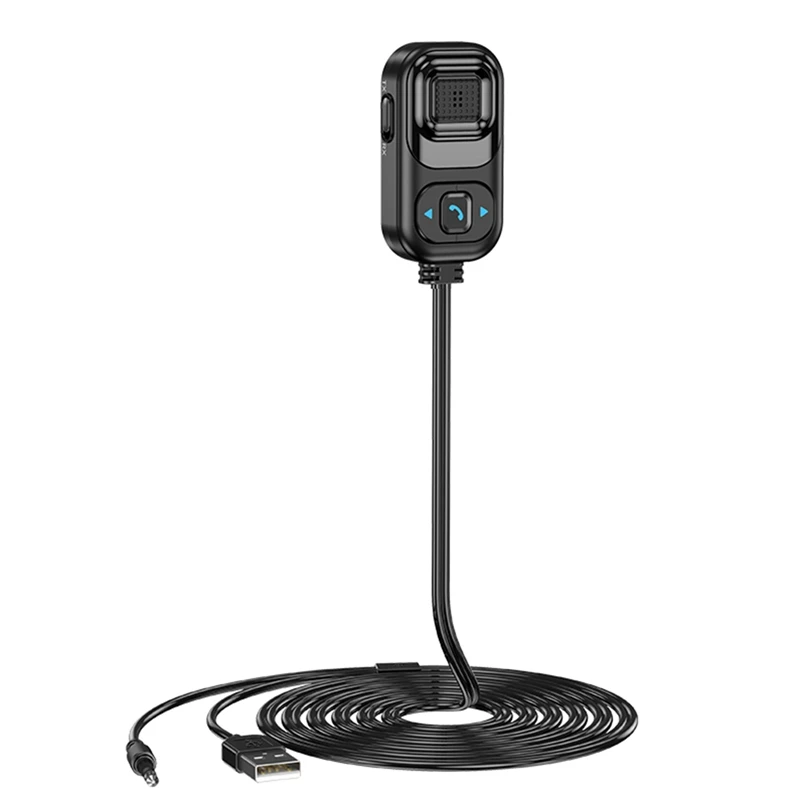 2 In 1 Bluetooth 5.1 Car Wireless Audio Adapter Stereo Transmitter Receiver 3.5Mm Aux Adapter Handsfree Car Kit Mic
2 In 1 Bluetooth 5.1 Car Wireless Audio Adapter Stereo Transmitter Receiver 3.5Mm Aux Adapter Handsfree Car Kit Mic