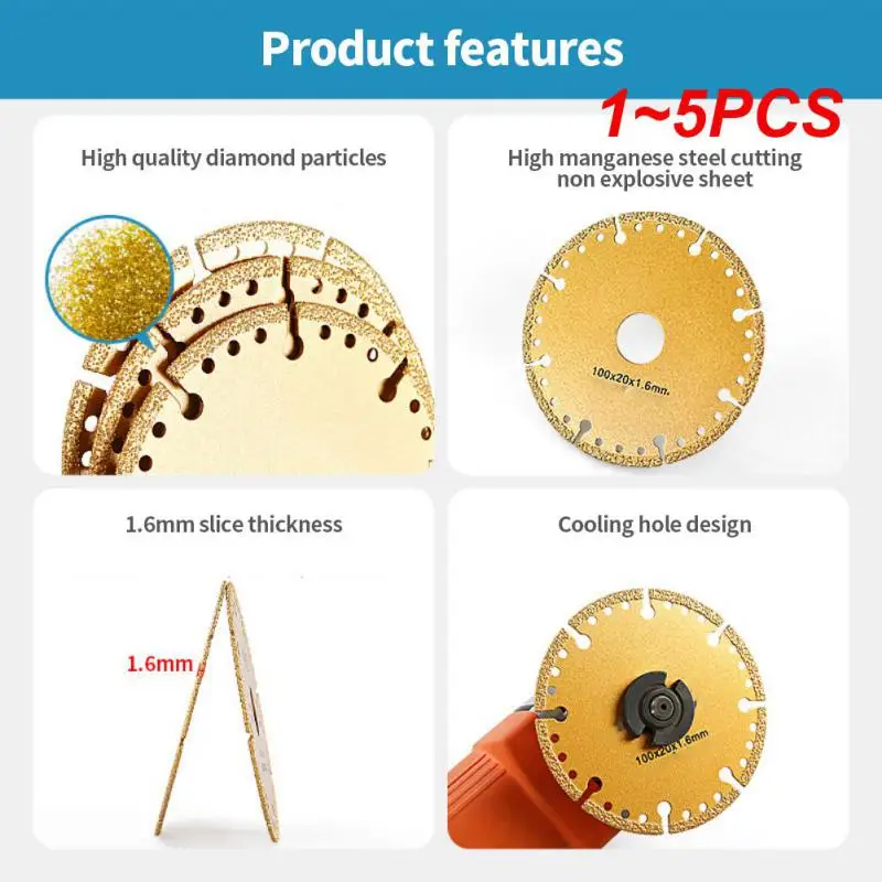 1~5PCS Brazed Saw Blade For Steel Metal Stone Cast Iron Rebar Aluminum All Purpose Demolition Contractors Cutting Disc
1~5PCS Brazed Saw Blade For Steel Metal Stone Cast Iron Rebar Aluminum All Purpose Demolition Contractors Cutting Disc