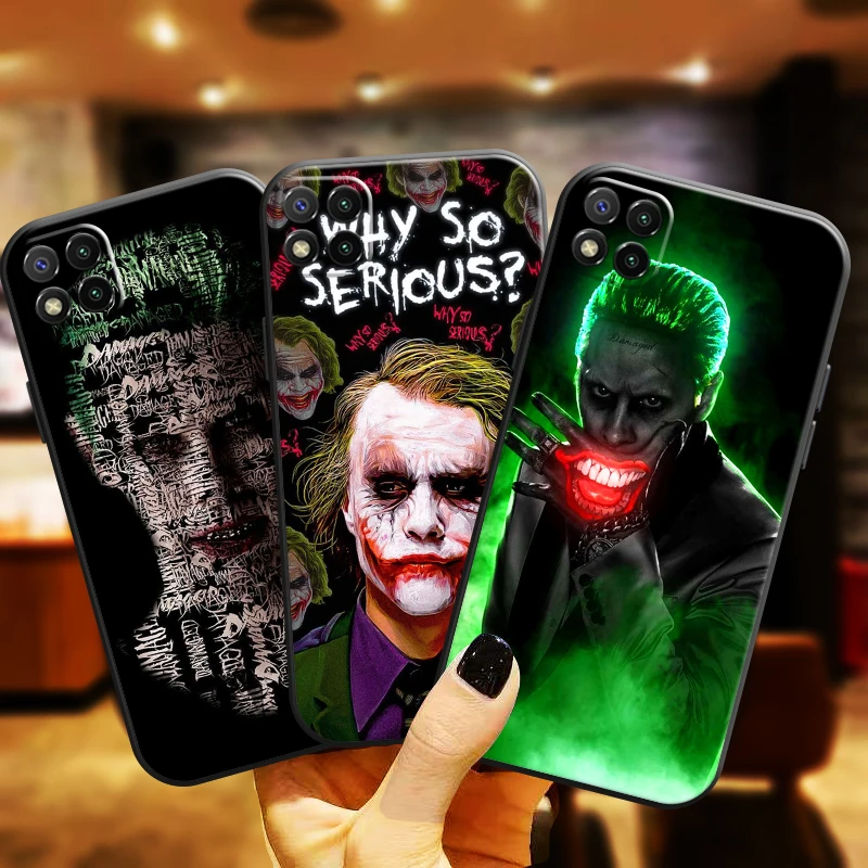 Clown The Joker For Xiaomi Redmi 9C Phone Case Redmi 9C Carcasa Soft Liquid Silicon Silicone Cover Back
Clown The Joker For Xiaomi Redmi 9C Phone Case Redmi 9C Carcasa Soft Liquid Silicon Silicone Cover Back