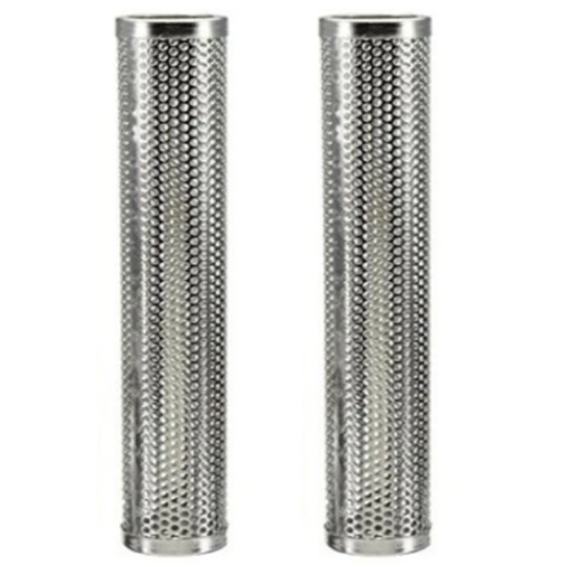 2X Bbq Stainless Steel Accessories Meshes Perforated Mesh Smoker Tube Barbecue Grill Generator Smoker Filter Tool
2X Bbq Stainless Steel Accessories Meshes Perforated Mesh Smoker Tube Barbecue Grill Generator Smoker Filter Tool