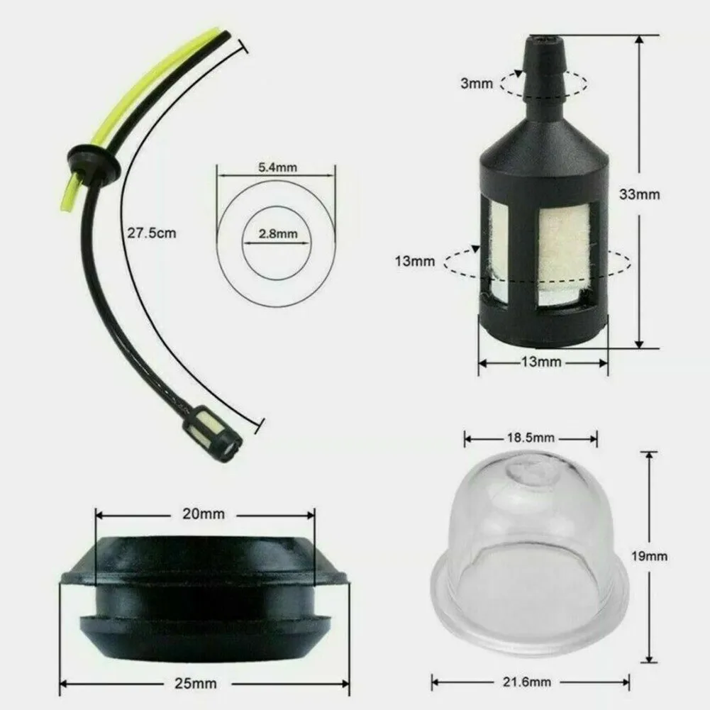 Fuel Tank Grommet Sea Fuel Hose Pipe Filter Primer For Hedge Cutter Chainsaw Petrol Part Replacement Repair Tool Durable
Fuel Tank Grommet Sea Fuel Hose Pipe Filter Primer For Hedge Cutter Chainsaw Petrol Part Replacement Repair Tool Durable