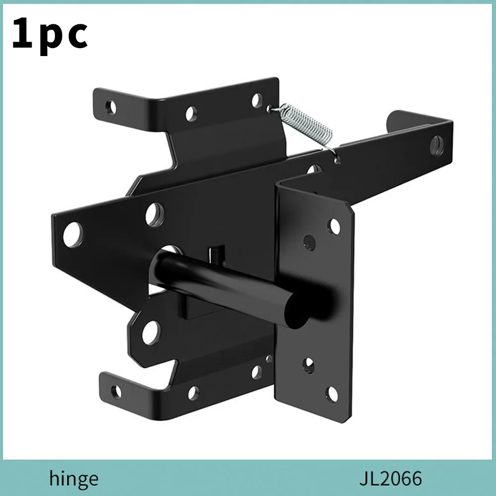 Black Self Locking Gate Latch Heavy Duty Post Mount Automatic Gravity Lever PVC Garden Fence Door Hinges Furniture Hardware
Black Self Locking Gate Latch Heavy Duty Post Mount Automatic Gravity Lever PVC Garden Fence Door Hinges Furniture Hardware