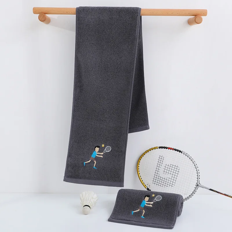 Cotton Embroidery Sports Towel Soft Absorbent Yoga Gym Camping Golf Fitness Sweat Towel Sports Cartoon Towel
Cotton Embroidery Sports Towel Soft Absorbent Yoga Gym Camping Golf Fitness Sweat Towel Sports Cartoon Towel