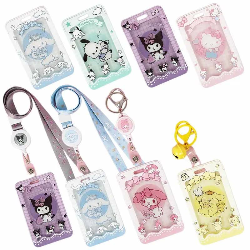Sanrios Cinnamoroll Kuromi HelloKittys полакко My Melody мультфильм метро автобус ID карта защитный рукав скользящий чехол
Sanrios Cinnamoroll Kuromi HelloKittys полакко My Melody мультфильм метро автобус ID карта защитный рукав скользящий чехол
