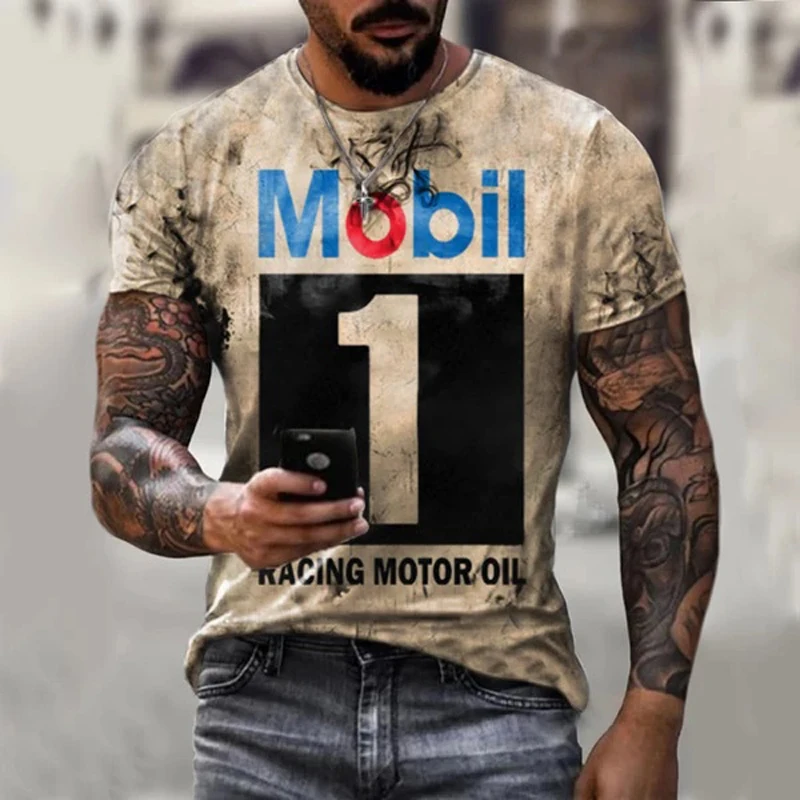 Summer Men's Fashion T-shirt Men's Casual Short Sleeve T-shirt Street 3D Printed Alphabet T-shirt Men's Breathable Top T-shirt
Summer Men's Fashion T-shirt Men's Casual Short Sleeve T-shirt Street 3D Printed Alphabet T-shirt Men's Breathable Top T-shirt