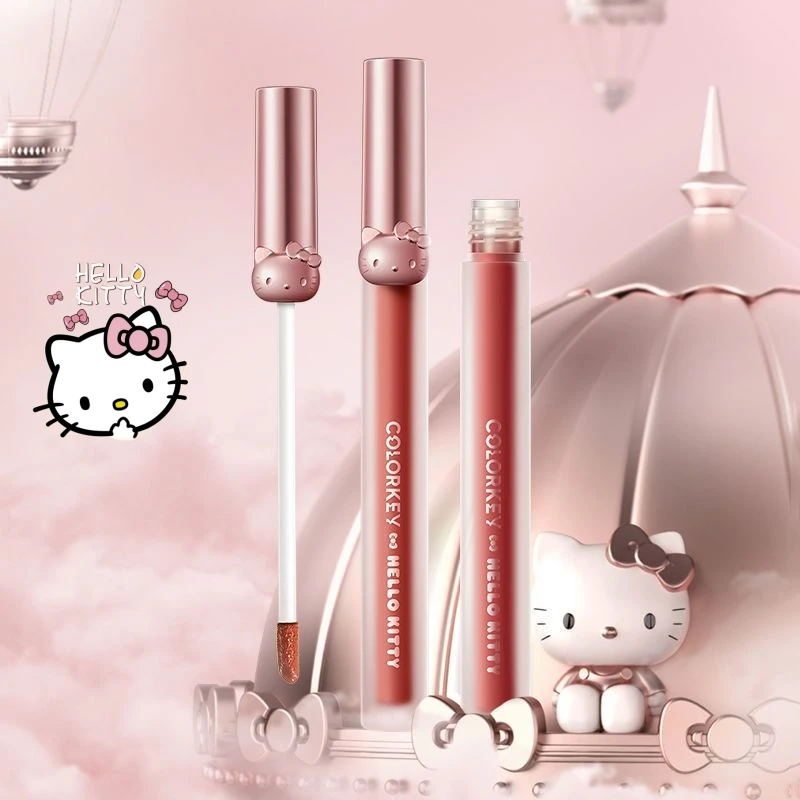 Аниме Kawaii Hello Kitty макияж сексуальные и милые губы глазурь Y2K девушки долговечная водостойкая помада студенческая мода косметический подарок
Аниме Kawaii Hello Kitty макияж сексуальные и милые губы глазурь Y2K девушки долговечная водостойкая помада студенческая мода косметический подарок