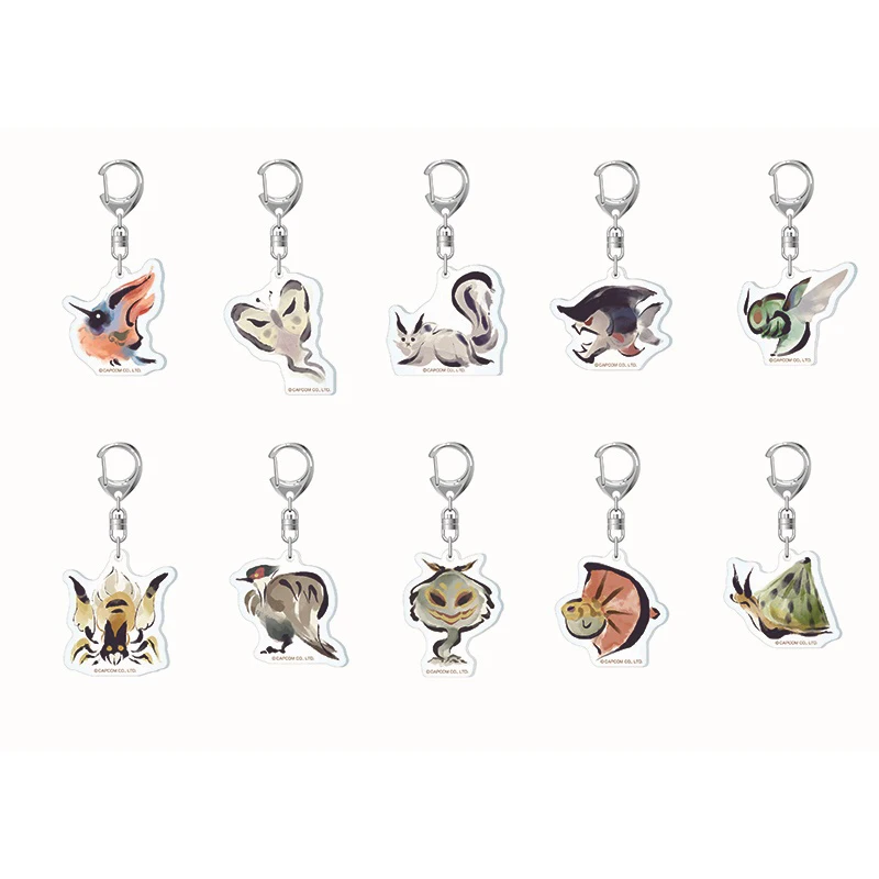Подвески из экологической биологии MONSTER HUNTER RISE, украшения для одежды, украшения для комнаты, рождественский подарок
Подвески из экологической биологии MONSTER HUNTER RISE, украшения для одежды, украшения для комнаты, рождественский подарок