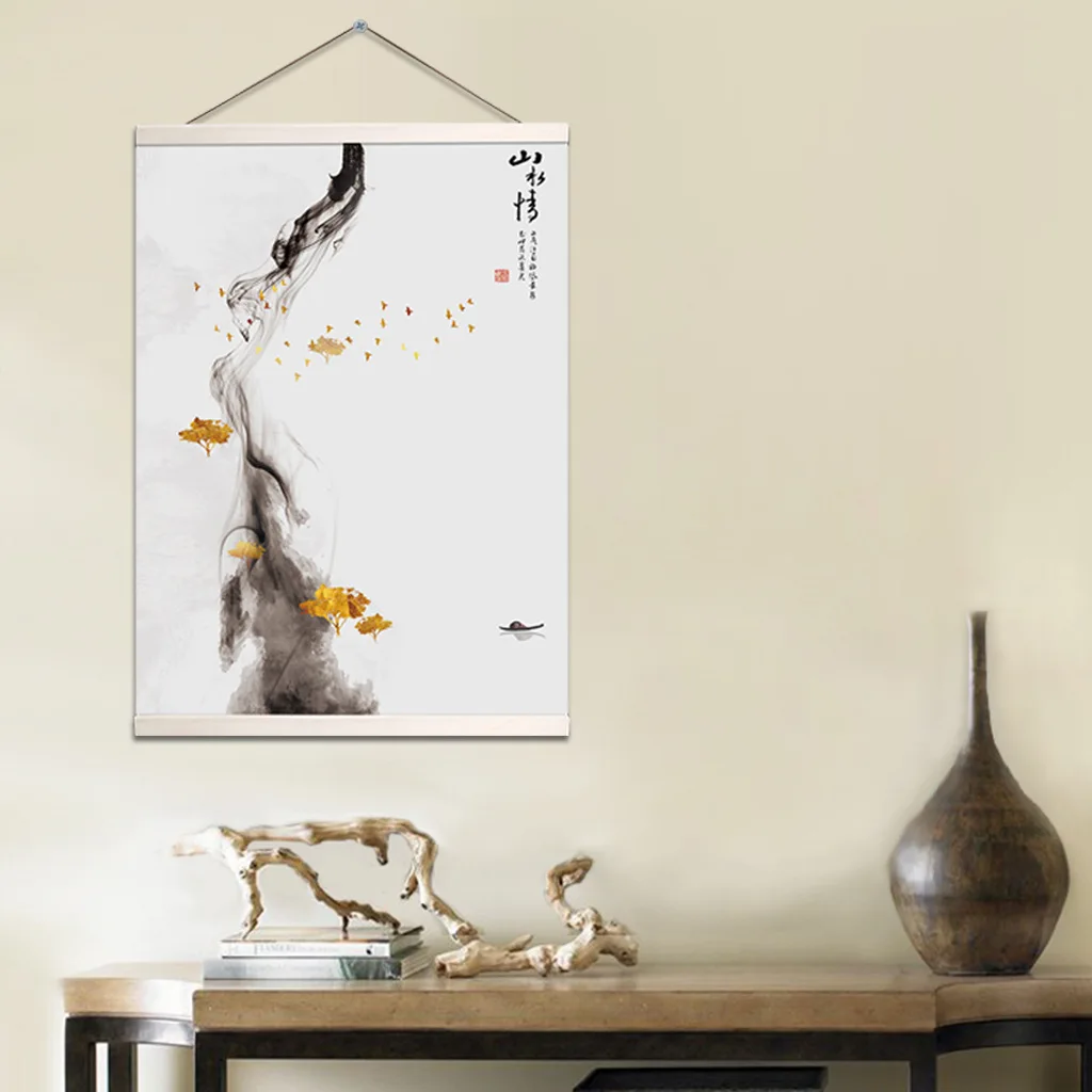 Chinese Traditional Meticulous Paintings Wooden Hanging Landscape Scroll Painting for Living Room Bedroom Office Wall Decor
Chinese Traditional Meticulous Paintings Wooden Hanging Landscape Scroll Painting for Living Room Bedroom Office Wall Decor