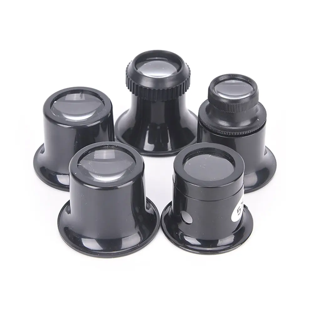 High Quality 5X 10X 15X 20X Monocular Glass Magnifier Watch Jewelry Repair Tools Loupe Lens Black
High Quality 5X 10X 15X 20X Monocular Glass Magnifier Watch Jewelry Repair Tools Loupe Lens Black