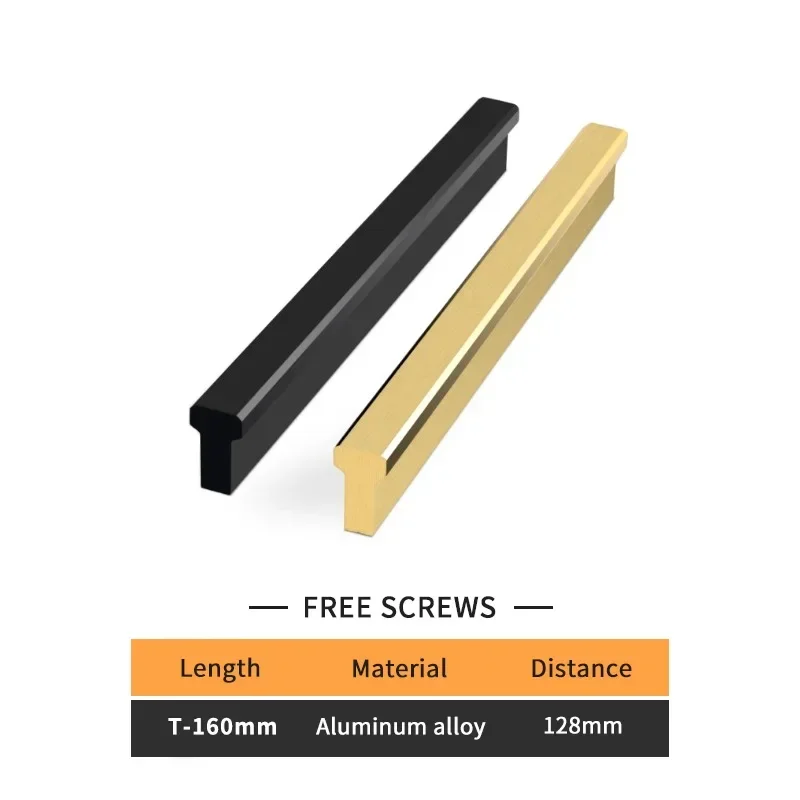 Ручки для мебели золотистые и черные, ручки для шкафов и ящиков, кухонные шкафы из цинкового сплава, ручки для шкафа, гардероба
Ручки для мебели золотистые и черные, ручки для шкафов и ящиков, кухонные шкафы из цинкового сплава, ручки для шкафа, гардероба