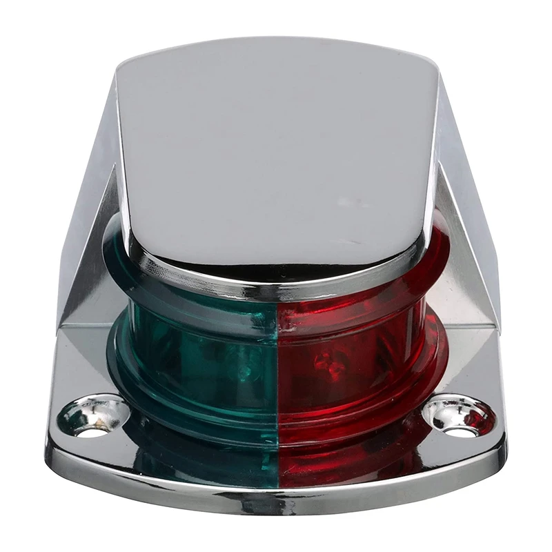 LED Bi-Color Bow Light Red And Green Lenses LED Navigation Light For Sail Powerboats For Pontoon
LED Bi-Color Bow Light Red And Green Lenses LED Navigation Light For Sail Powerboats For Pontoon
