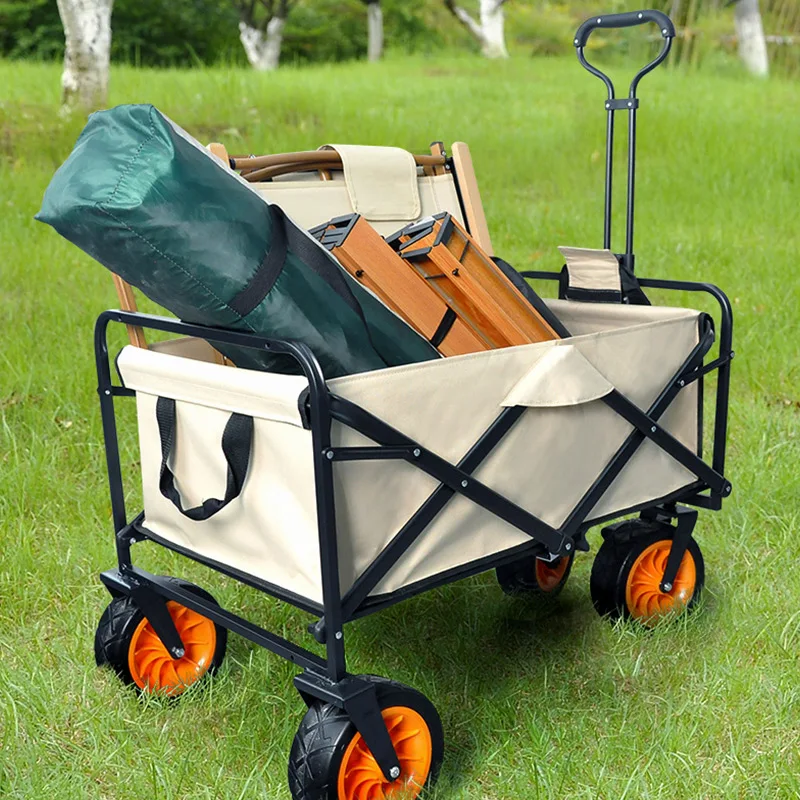 Foldable trolley outdoor camping 150L beach supermarket shopping large capacity multi-function adjustable handle picnic trolley
Foldable trolley outdoor camping 150L beach supermarket shopping large capacity multi-function adjustable handle picnic trolley