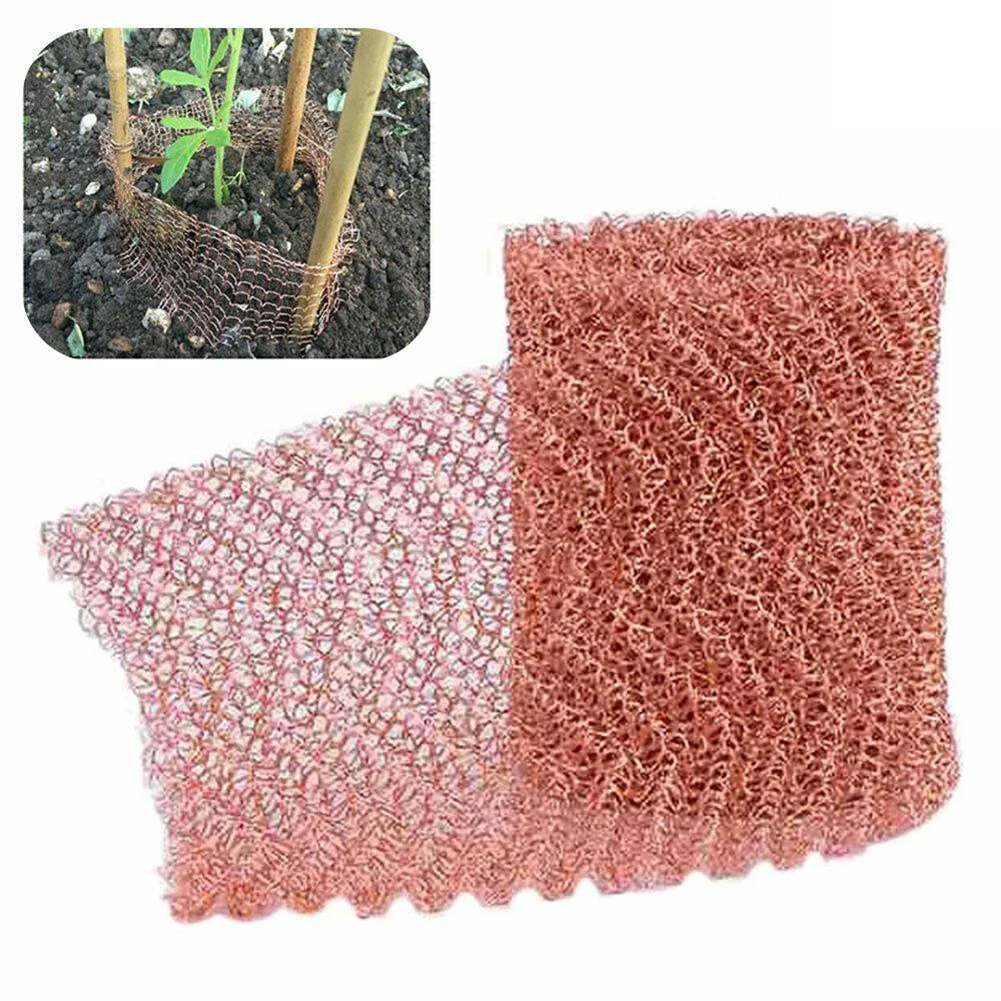 3/6/10M Mesh Knitted Soffit Mesh Copper Long-lasting Signal Shielding Net Rat Rodent Slug Snail Control Stop Birds Insects
3/6/10M Mesh Knitted Soffit Mesh Copper Long-lasting Signal Shielding Net Rat Rodent Slug Snail Control Stop Birds Insects