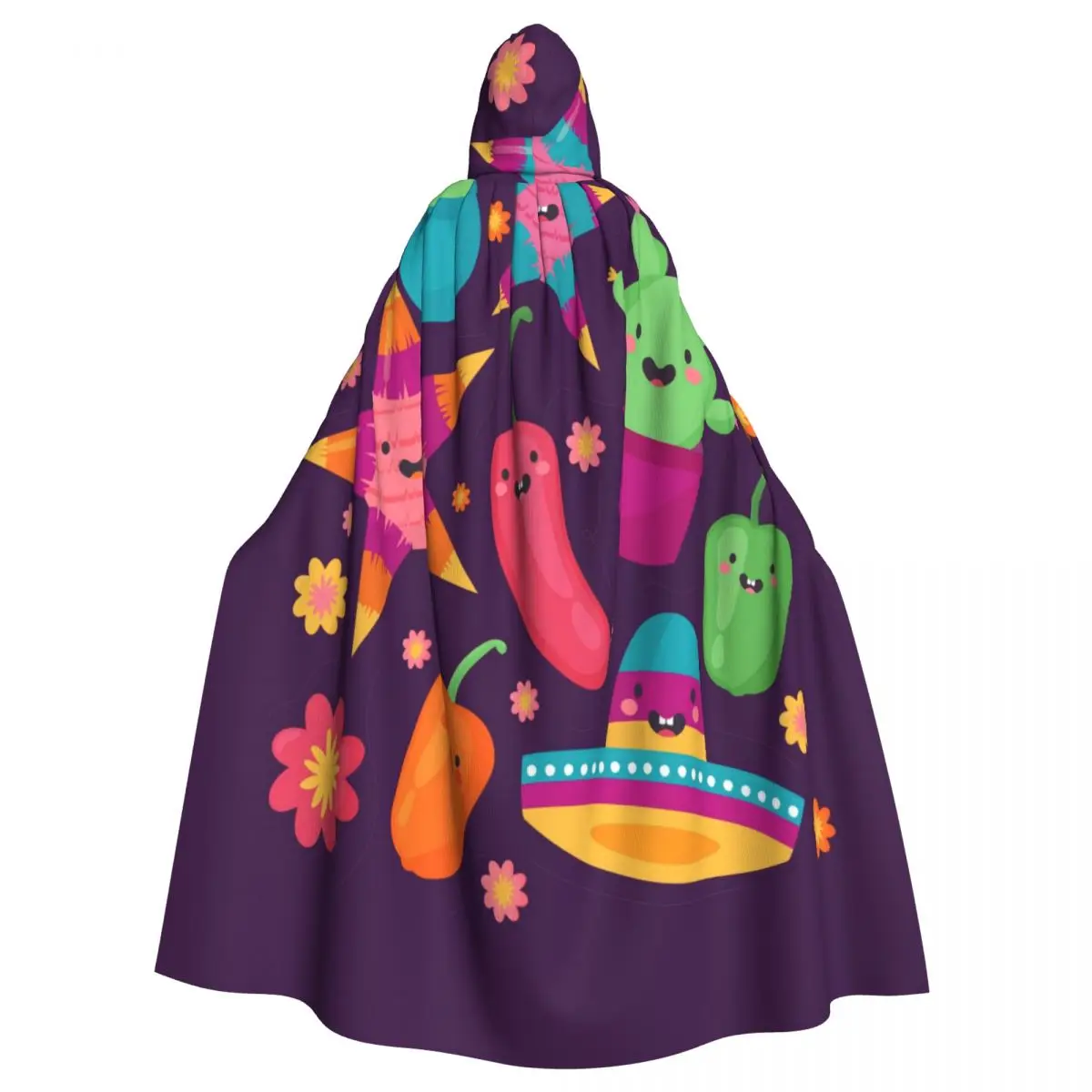 Hand Drawn Cinco De Mayo Hooded Cloak Polyester Unisex Witch Cape Costume Accessory
Hand Drawn Cinco De Mayo Hooded Cloak Polyester Unisex Witch Cape Costume Accessory
