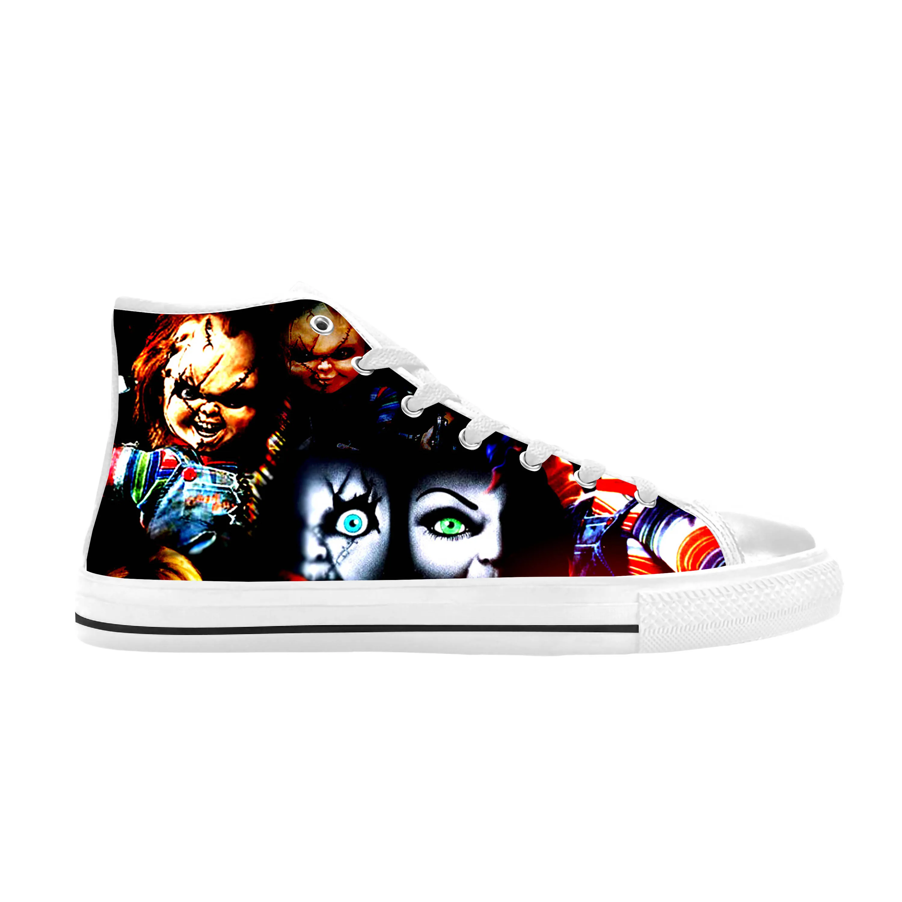 Horror Movie Childs Play Chucky Halloween Gothic Casual Cloth Shoes High Top Comfortable Breathable 3D Print Men Women Sneakers
Horror Movie Childs Play Chucky Halloween Gothic Casual Cloth Shoes High Top Comfortable Breathable 3D Print Men Women Sneakers