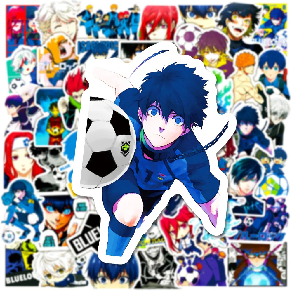 10/30/50PCS Japanese Anime Blue Lock Stickers Cartoon Graffiti Sticker DIY Car Trunk Water Cup Refrigerator Sticker Kid Gift Toy
10/30/50PCS Japanese Anime Blue Lock Stickers Cartoon Graffiti Sticker DIY Car Trunk Water Cup Refrigerator Sticker Kid Gift Toy