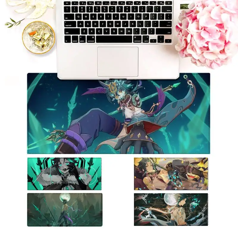 New Products Genshin Impact Xiao Gaming Mouse Pad Gamer Keyboard Maus Pad Desk Mouse Mat Game Accessories For Overwatch
New Products Genshin Impact Xiao Gaming Mouse Pad Gamer Keyboard Maus Pad Desk Mouse Mat Game Accessories For Overwatch