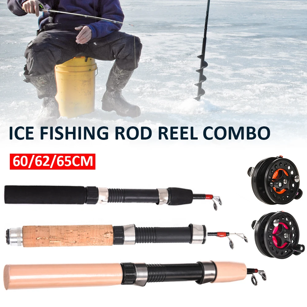 Portable Winter Fishing Rod Reel Combo Telescopic Fishing Rod Glass Fiber Ice Fishing Rod Anti Slip EVA Grip Fishing Pole Tackle
Portable Winter Fishing Rod Reel Combo Telescopic Fishing Rod Glass Fiber Ice Fishing Rod Anti Slip EVA Grip Fishing Pole Tackle