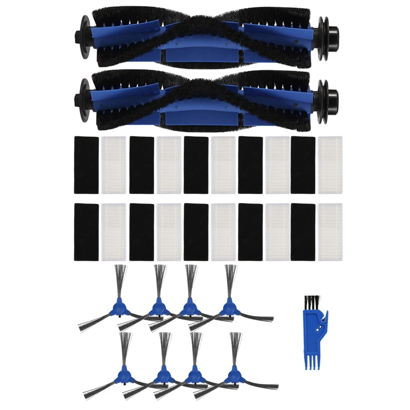 Replacement Parts Main Brush Filter Accessory Kit For Cybovac E20 / E20 Max / E25 / E30 / E31 Robot Vacuum Cleaner, Blue
Replacement Parts Main Brush Filter Accessory Kit For Cybovac E20 / E20 Max / E25 / E30 / E31 Robot Vacuum Cleaner, Blue