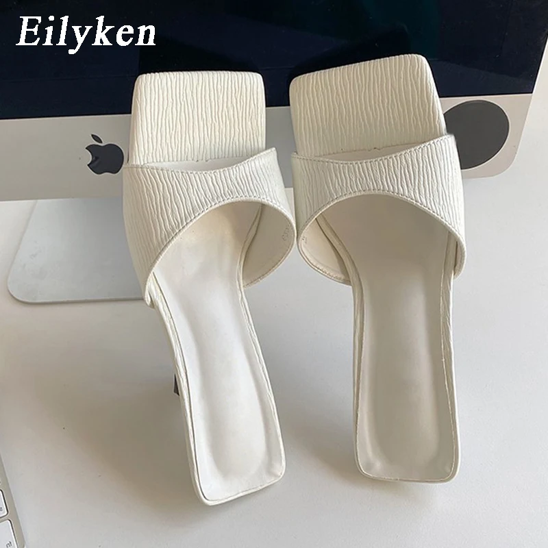 Eilyken/уличный стиль; Неглубокий квадратный носок; Лаконичные однотонные женские шлепанцы; Новинка; Летние женские шлепанцы на низком каблуке...
Eilyken/уличный стиль; Неглубокий квадратный носок; Лаконичные однотонные женские шлепанцы; Новинка; Летние женские шлепанцы на низком каблуке...