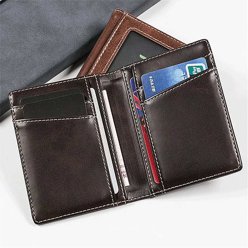 2023 New Mini Thin Men's Wallet PU Leather ID Credit Bank Business Card Holder Case Male Purse Coin Pouch Pocket Vertical Wallet
2023 New Mini Thin Men's Wallet PU Leather ID Credit Bank Business Card Holder Case Male Purse Coin Pouch Pocket Vertical Wallet