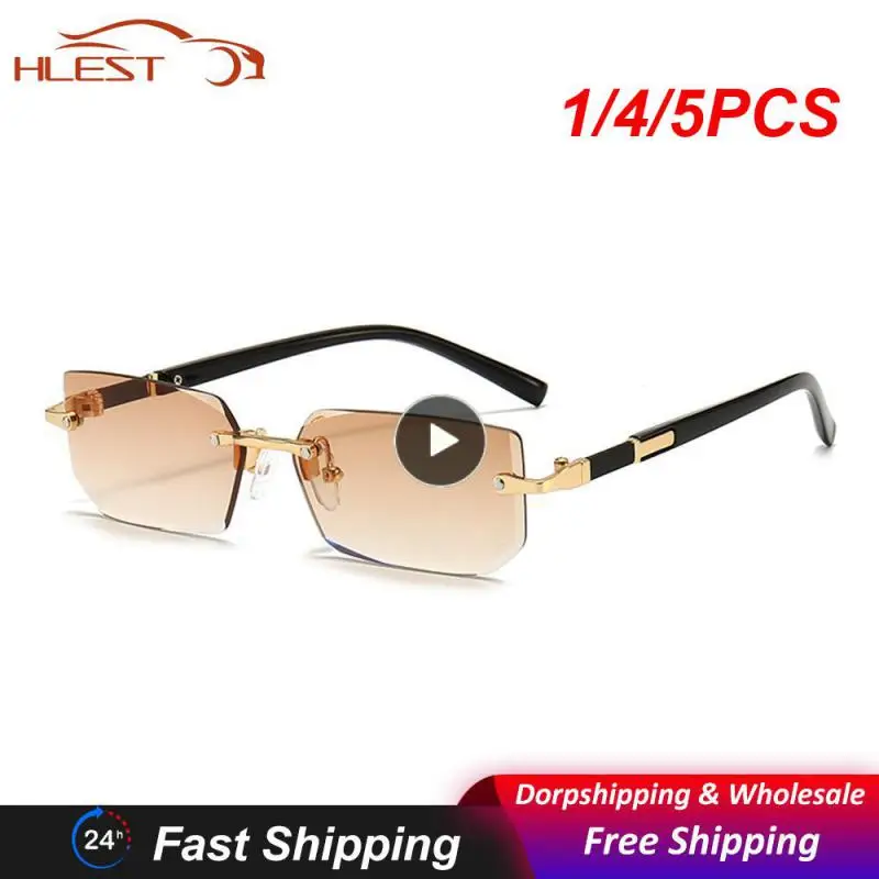 1/4/5PCS Gradient Rimless Frame Candy Color UV400 Shades Sun Glasses Oversized Square Sunglasses Travel Eyewear
1/4/5PCS Gradient Rimless Frame Candy Color UV400 Shades Sun Glasses Oversized Square Sunglasses Travel Eyewear