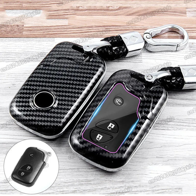 

carbon fiber car key case bag shell keychain for lexus IS XE20 2005 2006 2007 2008 2009 2010 2011 2012 250 300 350 f is250 is300