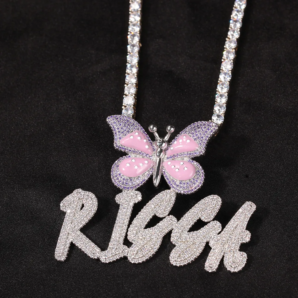 Scooya European American hiphop alphabet stitching pendant necklace INS wind drop oil butterfly buckle letter necklace for women
Scooya European American hiphop alphabet stitching pendant necklace INS wind drop oil butterfly buckle letter necklace for women