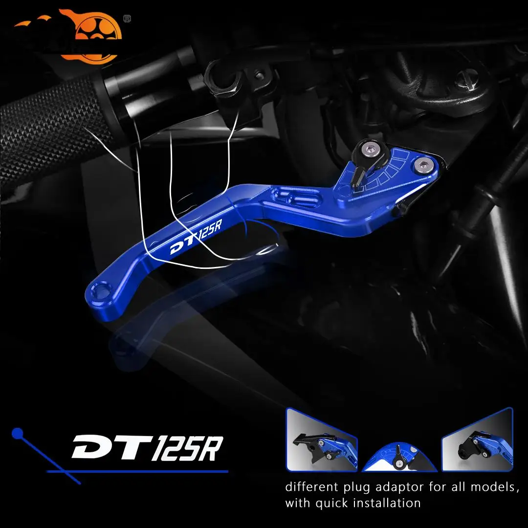 Регулируемый рычаг сцепления короткого тормоза для мотоцикла YAMAHA DT125R DT 125R 1988, аксессуары DT125 R, ручной рычаг ручного тормоза 
Регулируемый рычаг сцепления короткого тормоза для мотоцикла YAMAHA DT125R DT 125R 1988, аксессуары DT125 R, ручной рычаг ручного тормоза