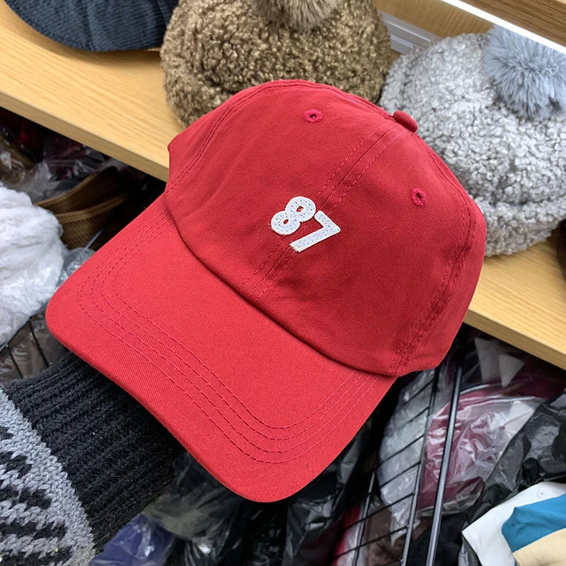 Spring 2020 new embroidered letter 87 baseball cap for men and women leisure travel versatile cap for men and women lovers trend
Spring 2020 new embroidered letter 87 baseball cap for men and women leisure travel versatile cap for men and women lovers trend