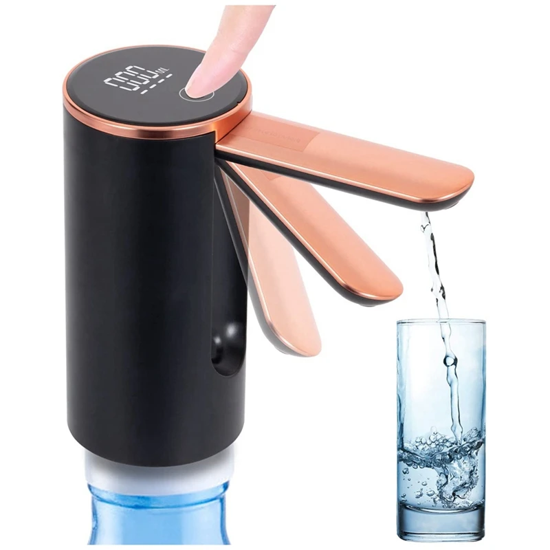 Universal Water Bottle Pump Dispenser 1-5 Gallon,Foldable Automatic Water Bottle Pump,Portable Electric Water Pump
Universal Water Bottle Pump Dispenser 1-5 Gallon,Foldable Automatic Water Bottle Pump,Portable Electric Water Pump