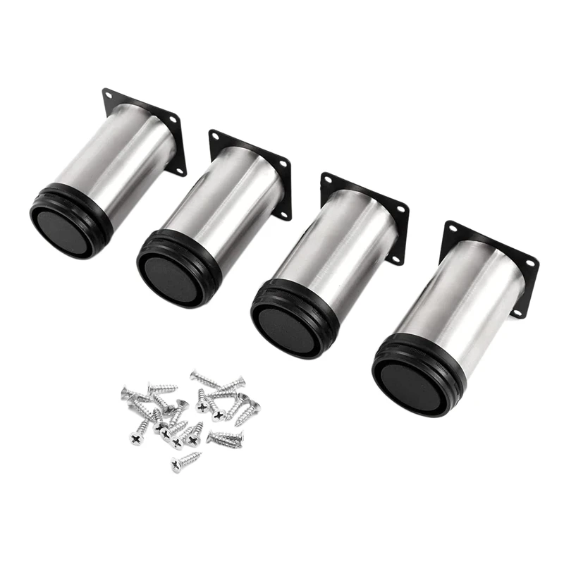 4 Pcs Furniture Legs, Adjustable Round Cabinet Legs, Kitchen Legs, Replacement Legs For Cabinets, Sofas, And Tables 
4 Pcs Furniture Legs, Adjustable Round Cabinet Legs, Kitchen Legs, Replacement Legs For Cabinets, Sofas, And Tables